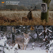 Wireless Bluetooth WildlifeTrail Camera with Night Vision Motion Activated 32MP 1296P Waterproof for Hunting, Home Security | A280W