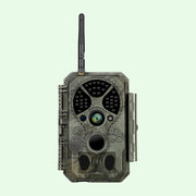 WiFi Åtelkamera 32 MP 1296P med Mörkerseende och Rörelsedetektering, IP66 Vattentät, 120° Vidvinkel och 0.1 s Utlösningstid för Bakgård, Trädgård, Bondgård| A350W Grönt